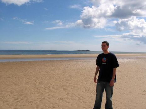 Me on a beach!